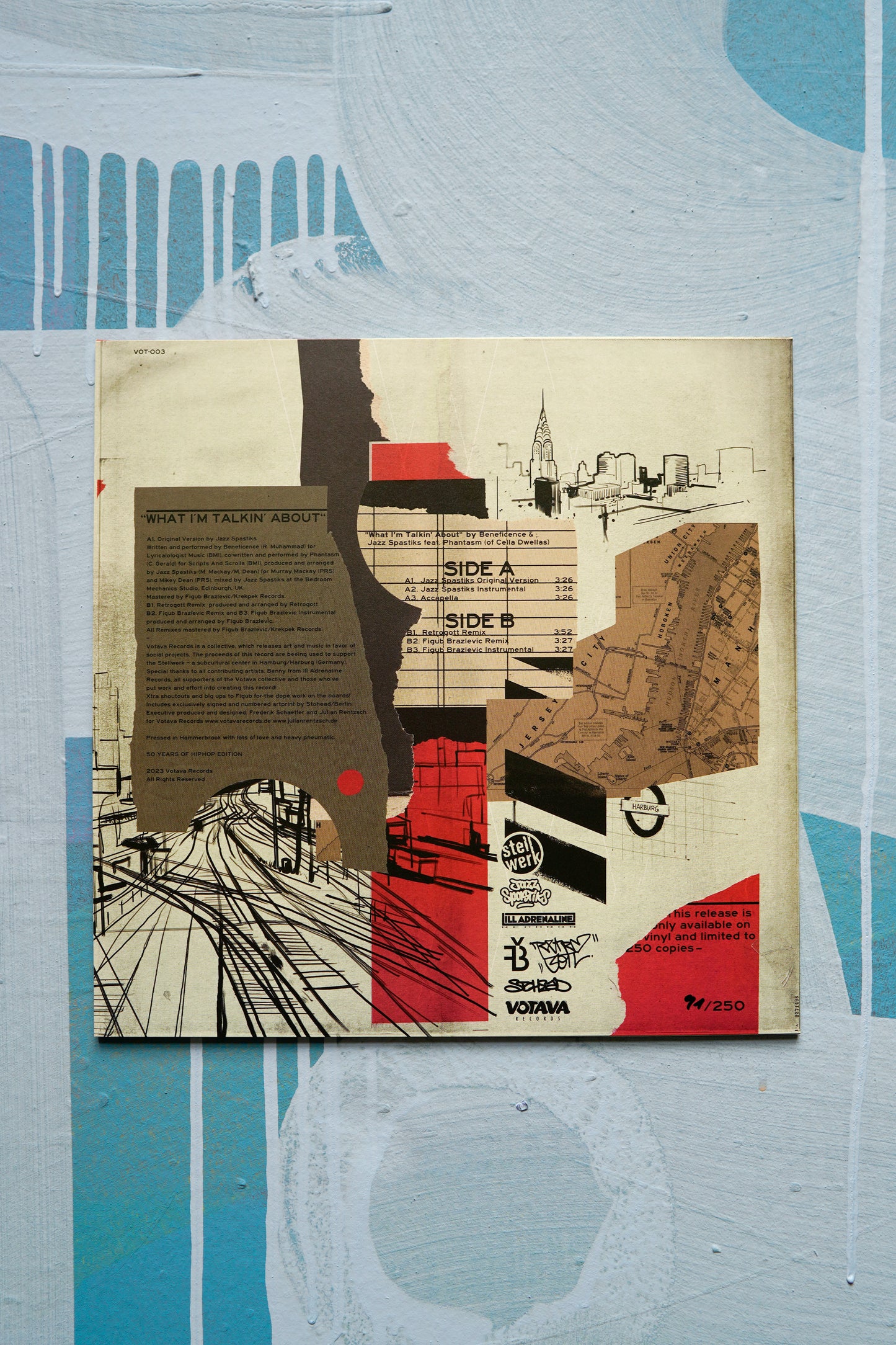 JAZZ SPASTIKS | WHAT I'M TALKING ABOUT | VINYL & STOHEAD PRINT