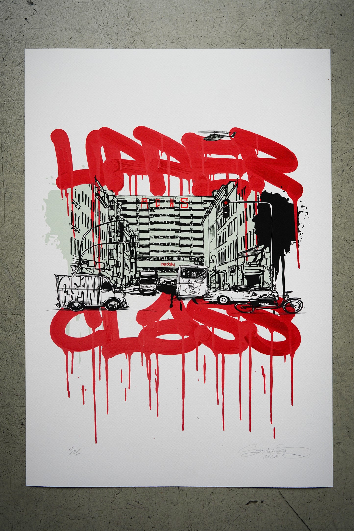 STOHEAD X IRIEDAILY | UPPER CLASS | FINE ART PRINT