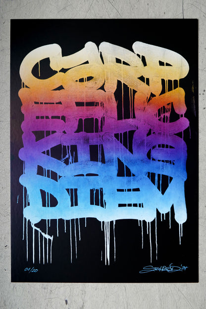 STOHEAD | CARPE DIEM | SILKSCREEN PRINT