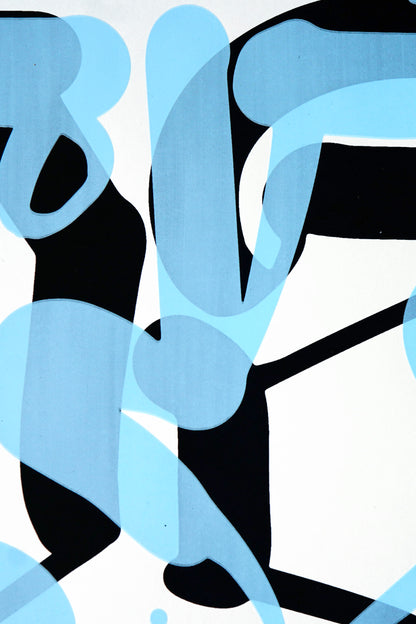 STOHEAD | KEIN ENDE BLUE EDITION | SILKSCREEN PRINT