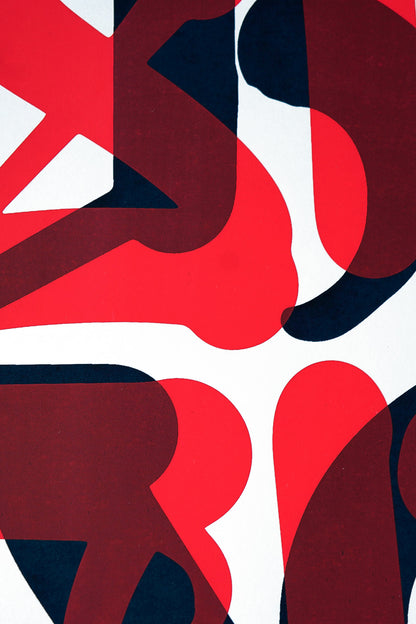 STOHEAD | KEIN ENDE RED EDITION | SILKSCREEN PRINT