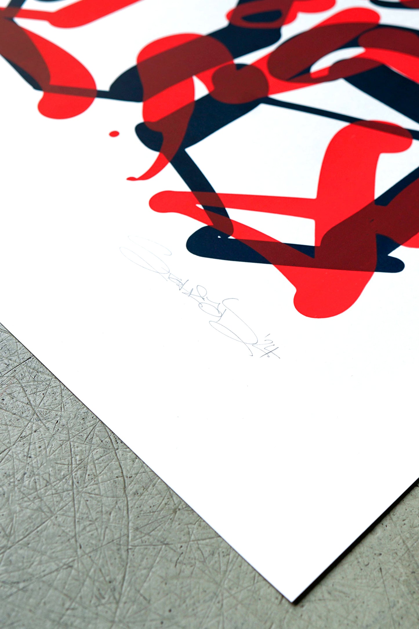 STOHEAD | KEIN ENDE RED EDITION | SILKSCREEN PRINT