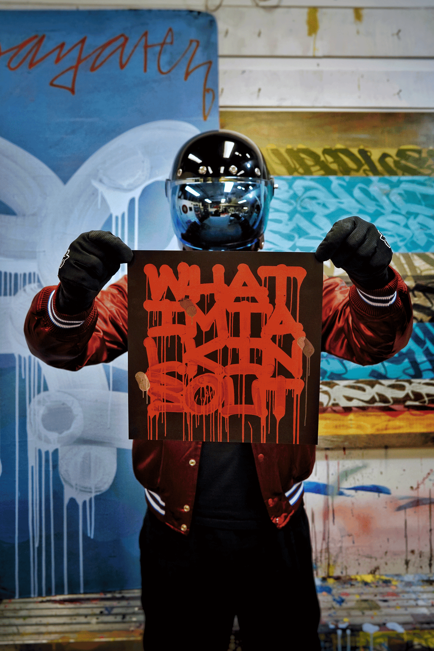 JAZZ SPASTIKS  | WHAT I'M TALKING ABOUT | VINYL & STOHEAD PRINT