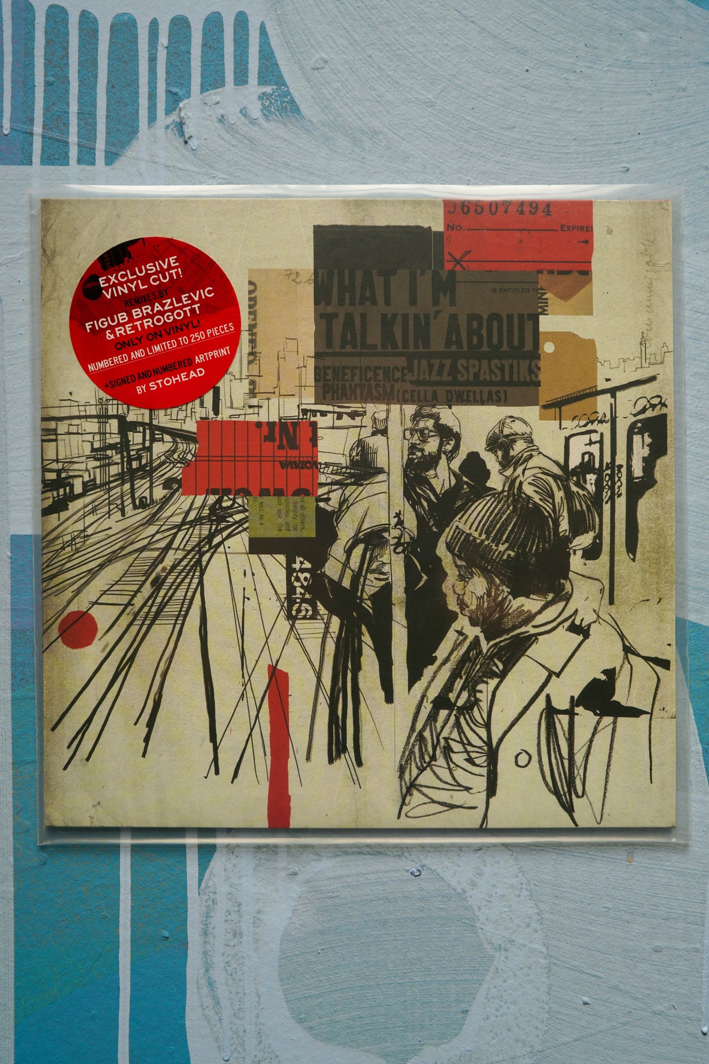 JAZZ SPASTIKS  | WHAT I'M TALKING ABOUT | VINYL & STOHEAD PRINT