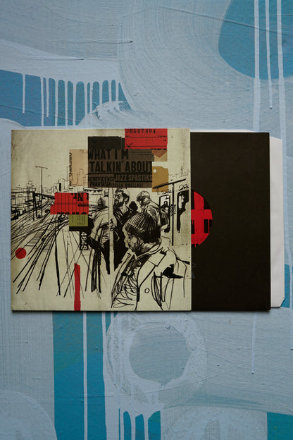 JAZZ SPASTIKS  | WHAT I'M TALKING ABOUT | VINYL & STOHEAD PRINT