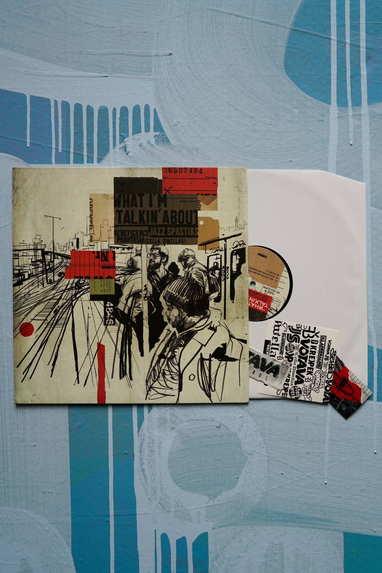 JAZZ SPASTIKS  | WHAT I'M TALKING ABOUT | VINYL & STOHEAD PRINT